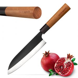 küchenspecht® Kochmesser - scharfes Allzweckmesser - 17cm Messer für geschmeidiges Schneiden