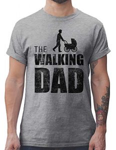 Shirtracer The Walking Dad Herren T-Shirt Geschenke Männer Geschenk Weihnachten Papa Shirt