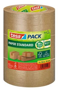 tesapack Papier Standard - Umweltschonendes Paketband