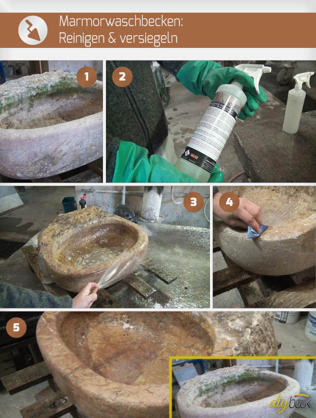 Best Of Waschbecken Versiegeln Marmor Waschbecken reinigen und versiegeln Anleitung