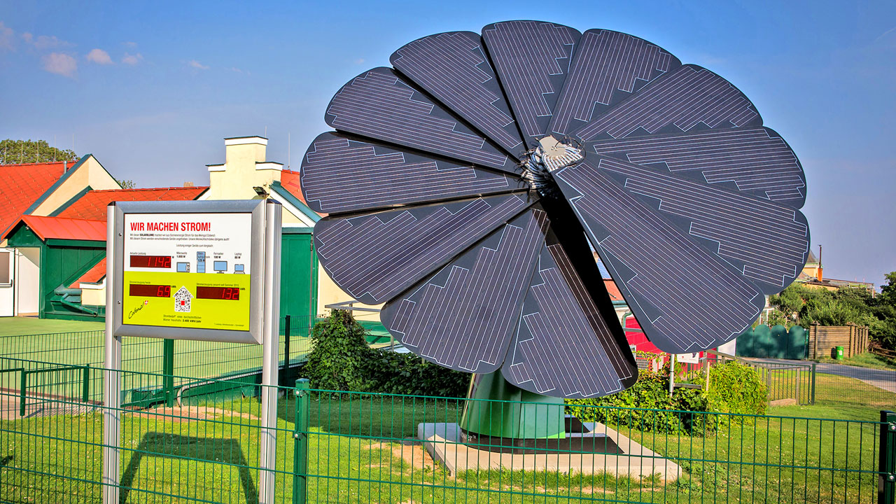 Wenn die Solarblume blüht in Erneuerbare Energien