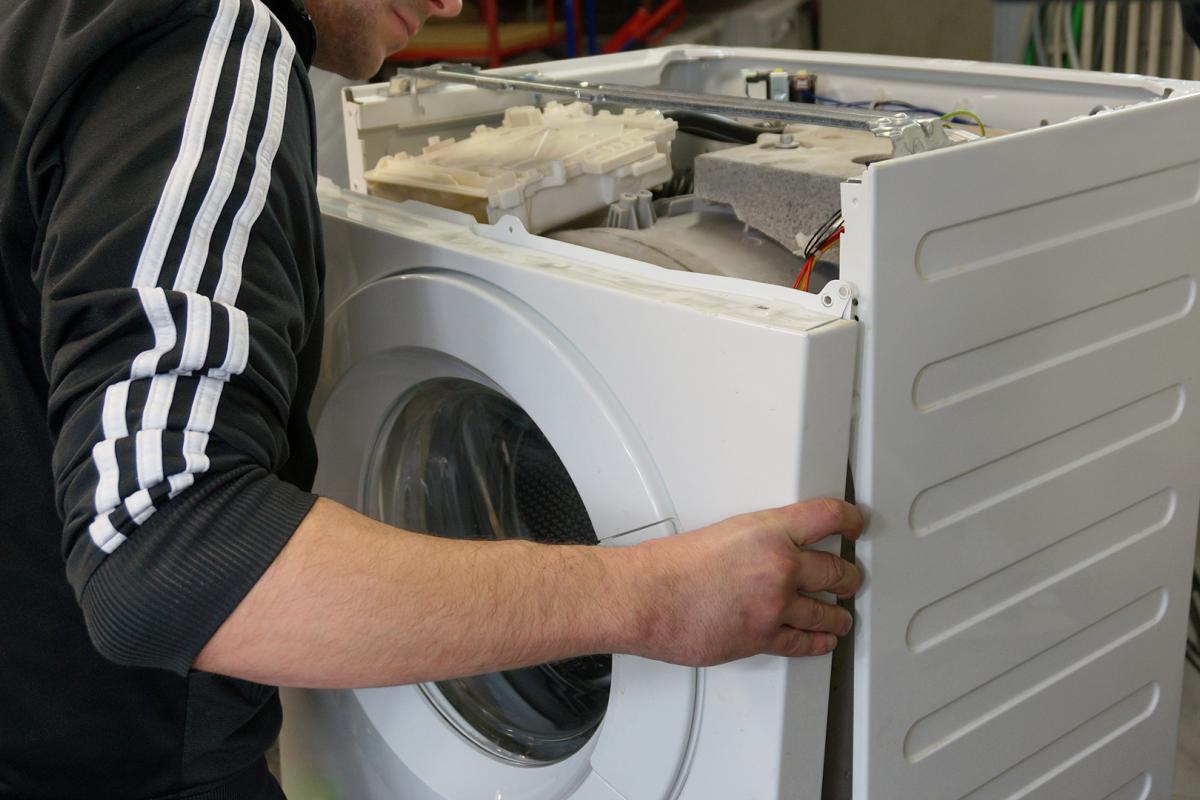 Aeg Waschmaschine Frontblende Wieder Zusammenbauen Reparatur Anleitung Diybook At