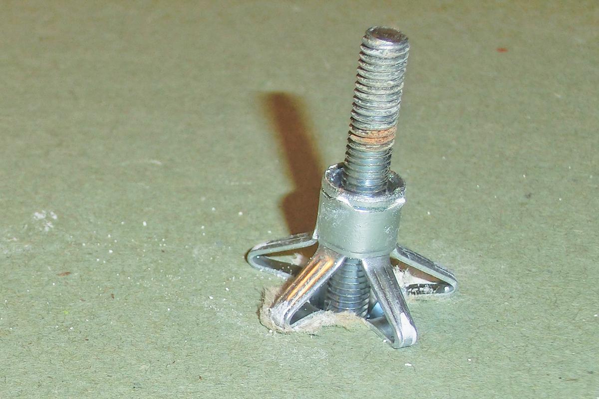 Gipskartondübel Hohlraumdübel Kunststoff mit Schraube Dübel