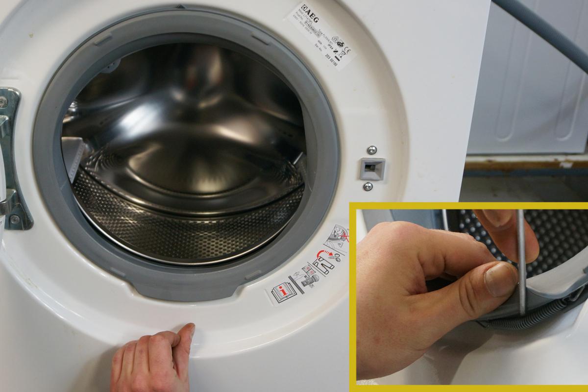 Aeg Waschmaschine Reparieren Frontblende Zerlegen Reparatur Anleitung Diybook At