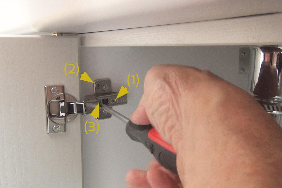 Rausgeressiner Scharnier Reparieren Turschrank Kuchenschrank