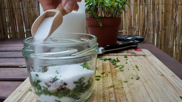 Kräuter ernten und haltbar machen - Tipps & Tricks vom Gärtner @ diybook.at