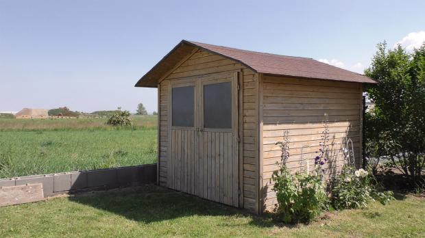 Gartenhaus neu streichen Grundieren und Lasieren Anleitung diybook.at