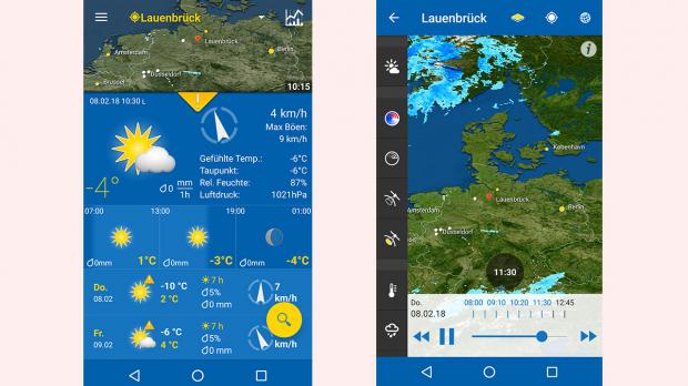 Wetter-App WeatherPro