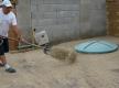 Pflaster verfugen - Sand aufbringen