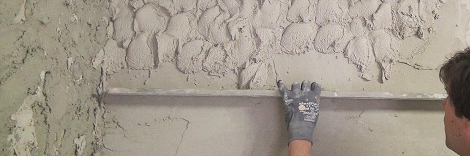 Innenwand mit Sanierputz verputzen - Anleitung und Tipps @ diybook.at Innenwand mit Sanierputz verputzen - Anleitung und Tipps @ diybook.at