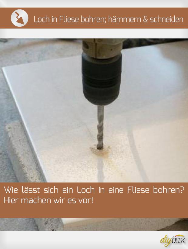 Ein Loch In Eine Fliese Bohren Hammern Und Schneiden Tipps Tricks Diybook At