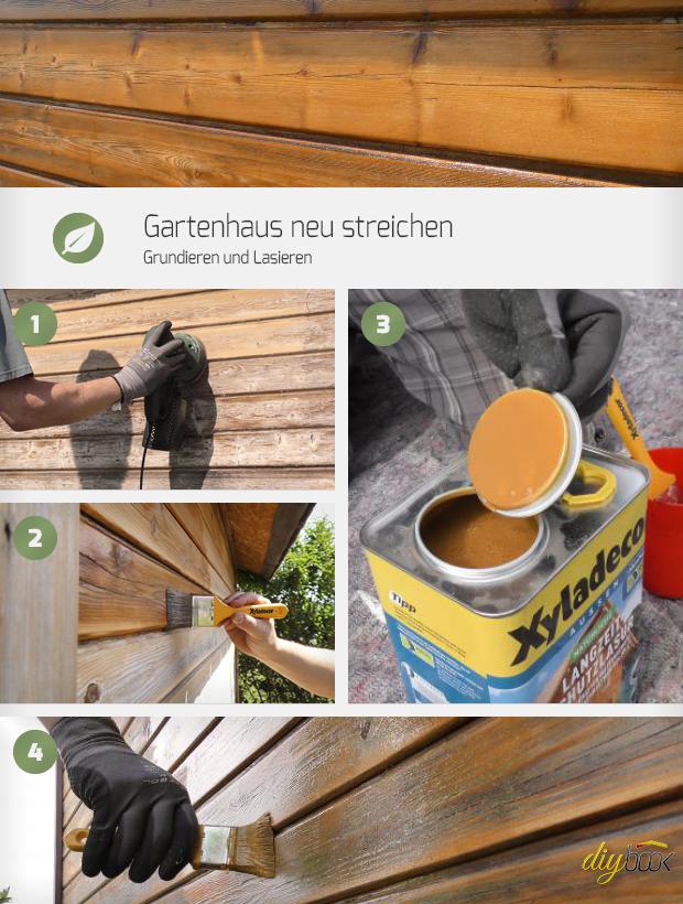Gartenhaus Neu Streichen Grunren Und Lasieren Anleitung Gartenhaus Neu Streichen Grunren Und Lasieren Anleitung Diybook At