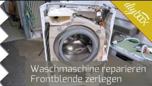 Embedded thumbnail for AEG Waschmaschine - Frontblende zerlegen