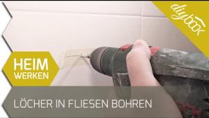Embedded thumbnail for Löcher in Fliesen bohren - Toilettenpapierhalter montieren
