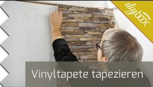 Embedded thumbnail for Vinyltapete tapezieren