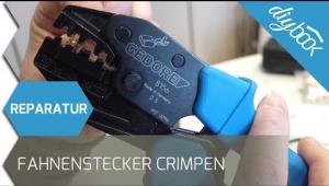 Embedded thumbnail for Fahnenstecker auf Litzenkabel crimpen